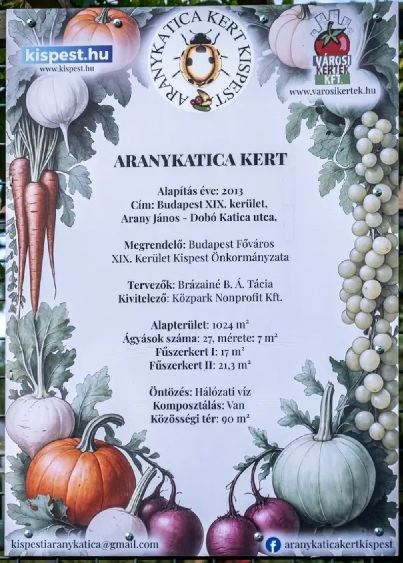 aranykaticatábla